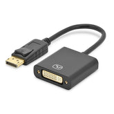 ADAPTADOR DIGITUS DISPLAYPORT DVI-I (24+5) M/F 0.15MT NEGRO