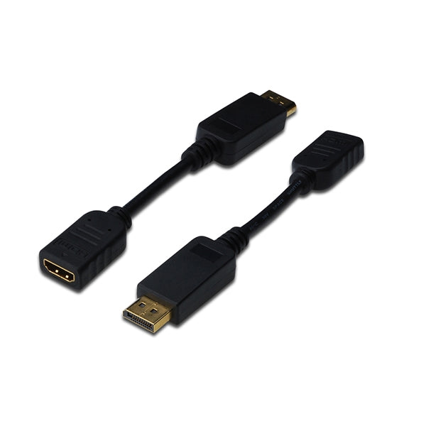 DIGITUS ADAPTADOR DISPLAYPORT TO HDMI TYPE A M/F