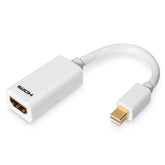 DIGITUS CABLE ADAPTER MINI DISPLAYPORT 1.1A - HDMI TYPE AM/F 0.15M WHITE