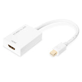 DIGITUS CABLE ADAP MINI DISPLAYPORT - HDMI AM/F 02M HDMI VER. 2.0 ACTIVE WHITE