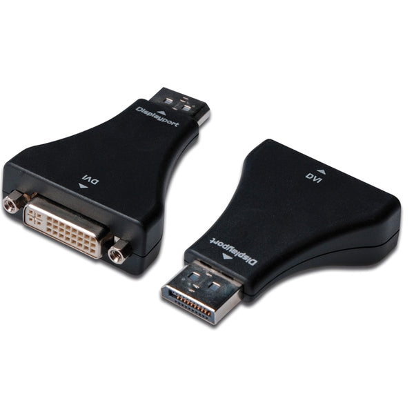 ADAPTADOR DIGITUS DISPLAYPORT DVI-I (24+5) M/H NEGRO