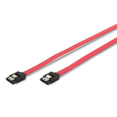 DIGITUS SATA CABLE L-TYPE W/ LATCH F/F 0.5M STRAIGHT SATA II/III RE