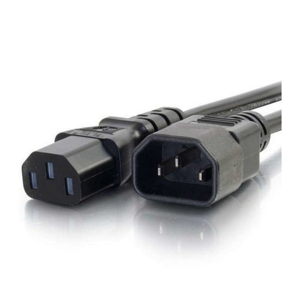 DIGITUS CABLE POWER C13/C14 M/F - 1.8MT