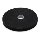 DIGITUS HOOK-AND-LOOP FASTENER TAPE FABRIC 10M X 15 X 2.6MM ON ROLL BLACK