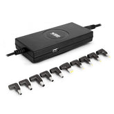 UF UNIVERSAL SLIM CHARGER FOR NOTEBOOK 90W + 1 USB