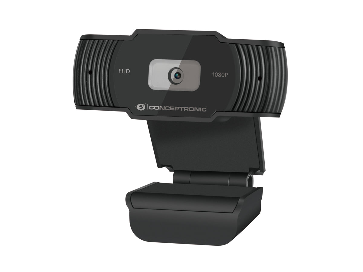 Webcam CONCEPTRONIC 1080P Full HD con Micrófono - AMDIS04
