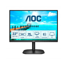 MONITOR LED AOC VA 22 (21.5) 16:9 FHD VGA DVI HDMI ALTAVOCES 22B2DA