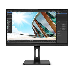 AOC MONITOR IPS 24 (23.8) FHD HDMI DP USB-C SPEAKERS HAS PIVOT 24P2C