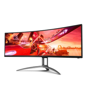 AOC MONITOR VA 49 32:9 DFHD CURVED 1MS 144HZ HDMI DP USB SPEAKERS HAS AG493QCX