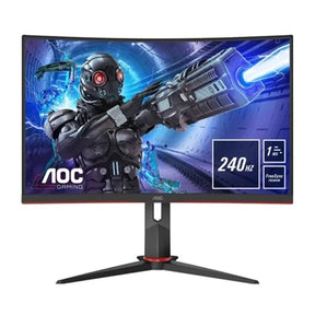 AOC MONITOR VA 32 (31.5) FHD CURVO 1MS 240HZ HDMI DP C32G2ZE/BK