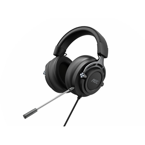 AOC HEADSET 50MM DRIVER 3.5MM JACK SERIOUS GAMIMG AUDIO GH200