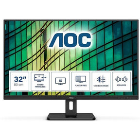 MONITOR AOC VA 32 (31.5) 16:9 4K UHD HDMI DP ALTAVOCES U32E2N