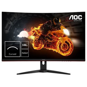 AOC MONITOR LED 32 (31.5) CURVO FHD 1MS 144HZ VGA HDMI DP GAMING C32G1