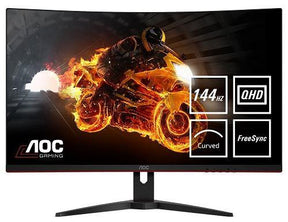 MONITOR LED AOC 32 QHD CURVADO 1MS 144HZ ALTAVOCES HDMI DP AJUSTE CQ32G1