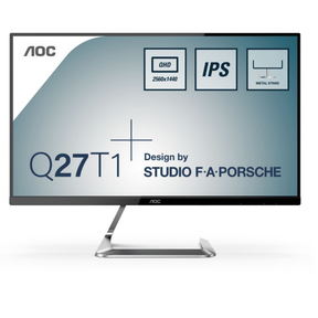 MONITOR AOC IPS 27 16:9 QHD HDMI DP PORSCHE DESIGN Q27T1