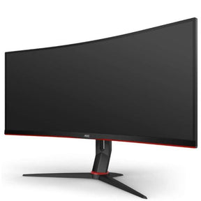 MONITOR AOC VA 34 21:9 CURVADO QHD 1MS 100HZ HDMI DP USB TIENE GAMING CU34G2/BK