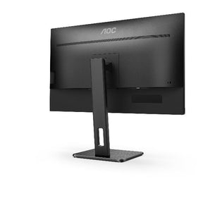 AOC Q27P2Q - Monitor LED - 27" - 2560 x 1440 QHD @ 75 Hz - IPS - 300 cd/m² - 1000:1 - 4 ms - HDMI, VGA, DisplayPort - altifalantes - preto