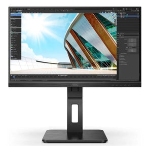 AOC MONITOR IPS 27 UHD 4K HDMI DP USB COLUNAS HAS PIVOT U27P2