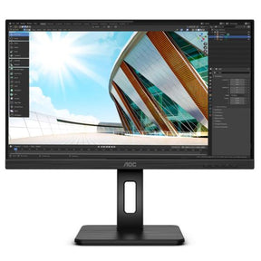 AOC MONITOR IPS 24 (23.8) FHD HDMI DP USB-C COLUNAS HAS PIVOT 24P2C