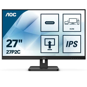 AOC MONITOR IPS 27 16:9 FHD HDMI DP USB-C SPEAKERS HAS PIVOT 27P2C