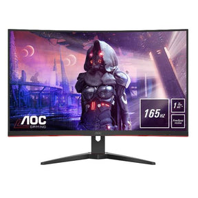 MONITOR AOC VA 24 (23.6) FHD CURVADO 1MS 165HZ VGA HDMI DP ALTAVOCES C24G2AE/BK