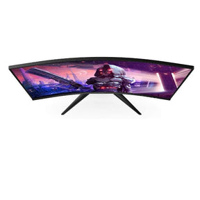AOC MONITOR VA 32 (31.5) FHD CURVO 1MS 165HZ VGA HDMI DP COLUNAS C32G2AE/BK