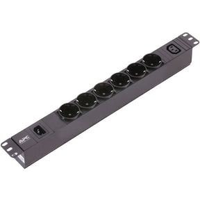 APC EASY PDU BASIC 1U 10A 230V (6) SCHUCKO & (1)C13