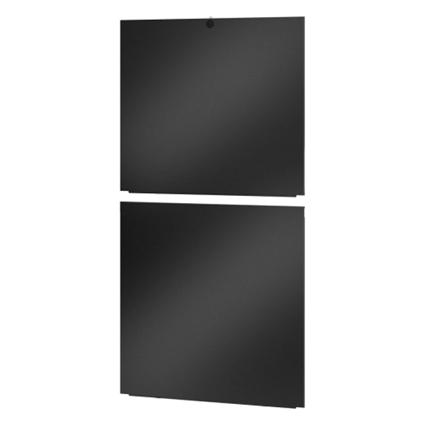 PANEL LATERAL EASY RACK DE APC 42U/1000MM PANELES LATERALES DIVIDIDOS DE PROFUNDIDAD NEGRO CANTIDAD 2