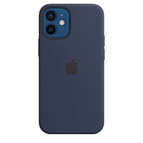 APPLE CAPA IPHONE 12 MINI 5.4 SILICONE CASE WITH MAGSAFE - DEEP NAVY