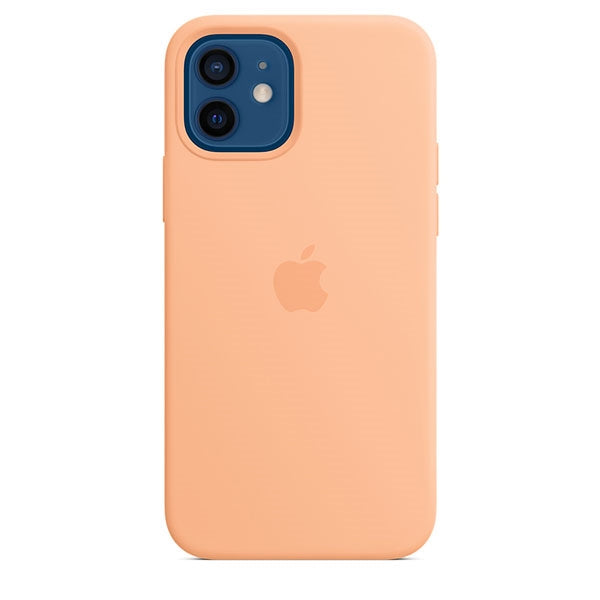 FUNDA DE SILICONA CON MAGSAFE APPLE CAPA IPHONE 12/12 PRO 6.1 - CANTALOUPE