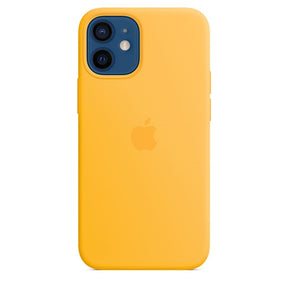 FUNDA APPLE CAPA IPHONE 12 MINI 5.4 SILICONA CON MAGSAFE - GIRASOL