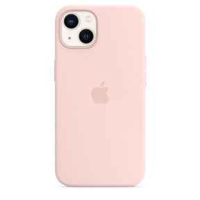 APPLE CASE IPHONE 13 MINI SILICONE 5.4 CASE WITH MAGSAFE - CHALK PINK