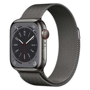 APPLE WATCH SERIES 8 GPS+CELLULAR 41MM GRAPHITE STAINLESS STEEL CASE WITH GRAPHI