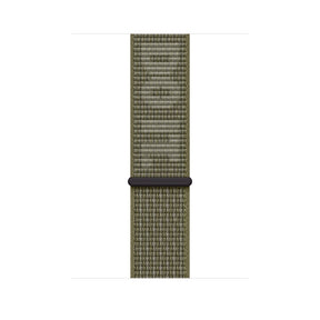 APPLE BRACELET SEQUOIA/PURE PLATINUM NIKE SPORT LOOP 45MM