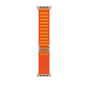 APPLE BRACELET ORANGE ALPINE LOOP - LARGE 49MM