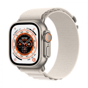 APPLE WATCH ULTRA GPS+CELLULAR CAJA DE TITANIO DE 49 MM CON STARLIGHT ALPINE LOOP SMA