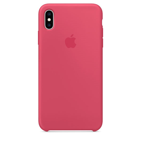 FUNDA SILICONA APLLE CAPA IPHONE XS MAX - HIBISCO