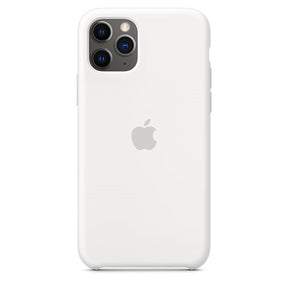 FUNDA APPLE CAPA IPHONE 11 PRO 6.5 MAX SILICONA - BLANCO