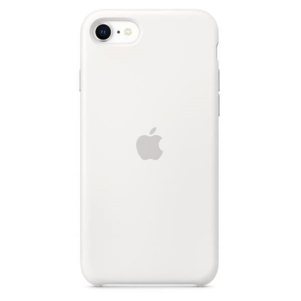 APPLE IPHONE SE SILICONE CASE WHITE