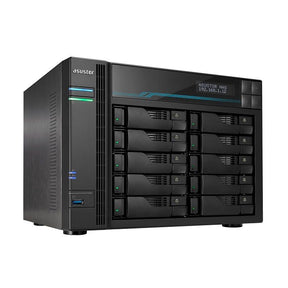 NAS ASUSTOR AS6510T LOCKERSTOR 10, 10-Bay ATOM C3538 4C - 8GB-10GbE/2.5GbE-USB, 3Y WTY