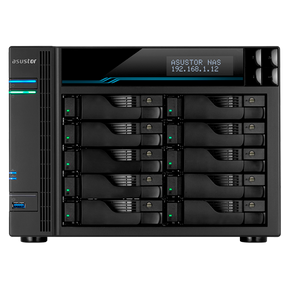 NAS ASUSTOR AS7110T LOCKERSTOR 10 Pro, 10Bay Xeon E-2224 4C 3,4GHz-8GB-2.5GbE-USB, 5Y WTY