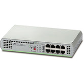 SWITCH DE TELESIS ALLIED 8 PUERTOS 10/100/1000TX CAPA NO GESTIONADA 2 SMARTSW