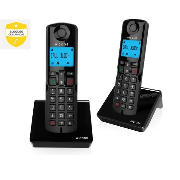 DECT S250 DUO BLACK EASY CALL-BLOCK