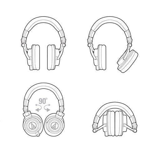 Ausc Audio-Technica ATH-M50x (ATH-M50X)