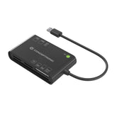 CONCEPTRONIC LEITOR C. CIDADAO+ CARTOES MEMORIA BLACK USB3.0