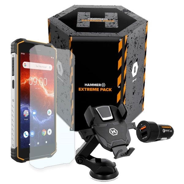 CAJA PARA SMARTPHONE HAMMER IRON 3 LTE PLATA