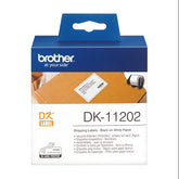 BROTHER SHIPMENT LABELS 62x100 MM