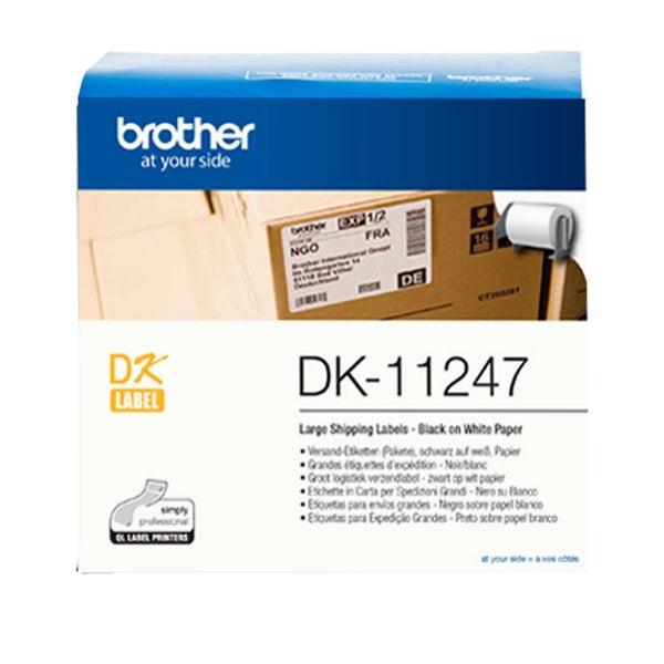 BROTHER ETIQUETA PRE CORTADA PAPEL TERMICO 103x164MM