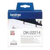 BROTHER ROLLO PAPEL CONT BLANCO SELLO 12MM