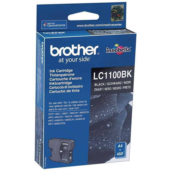 BROTHER TINTEIRO PRETO LC1100